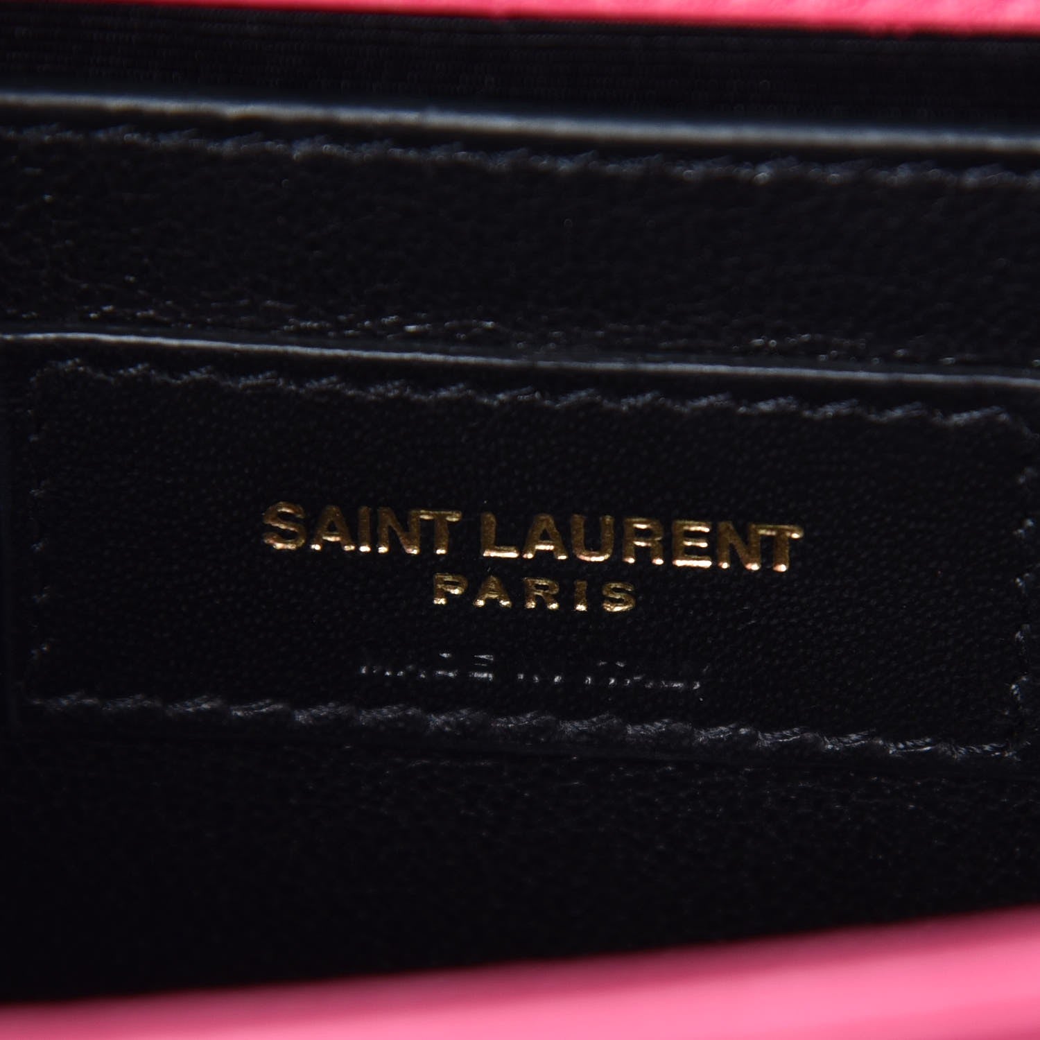 Saint Laurent Patent Small Monogram Kate Satchel Pink 7 of 7
