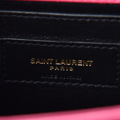 Saint Laurent Patent Small Monogram Kate Satchel Pink 7 of 7