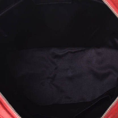 Saint Laurent Calfskin Large Muse Red 5 of 9