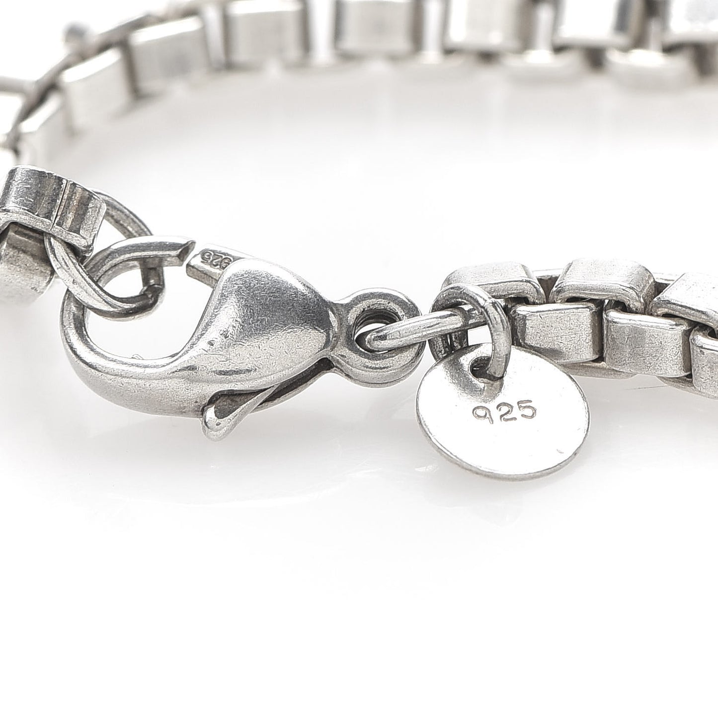 Sterling Silver 4mm Venetian Link Bracelet