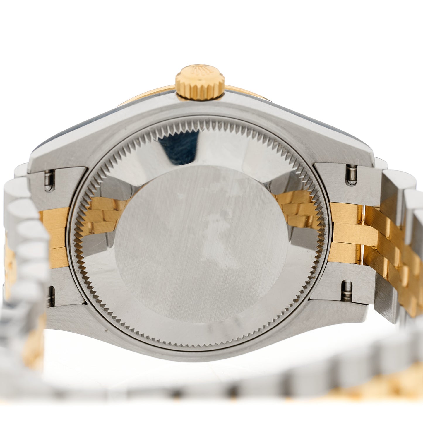 Stainless Steel 18K Yellow Gold Diamond Mother of Pearl 31mm Oyster Perpetual Datejust Watch 278273
