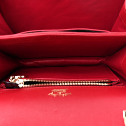Gucci Calfskin Small 1973 Shoulder Flap Bag Hibiscus Red 7 of 19