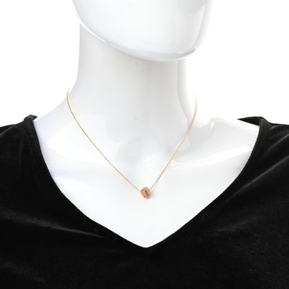 Tiffany 18K Rose Gold Twist Knot Pendant Necklace 2 of 5