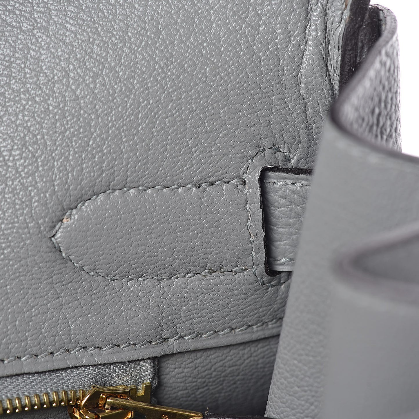 Togo Birkin 30 Gris Mouette