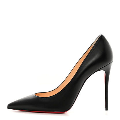 Christian Louboutin Shiny Nappa Kate 100 Pumps 38.5 Black 1 of 10