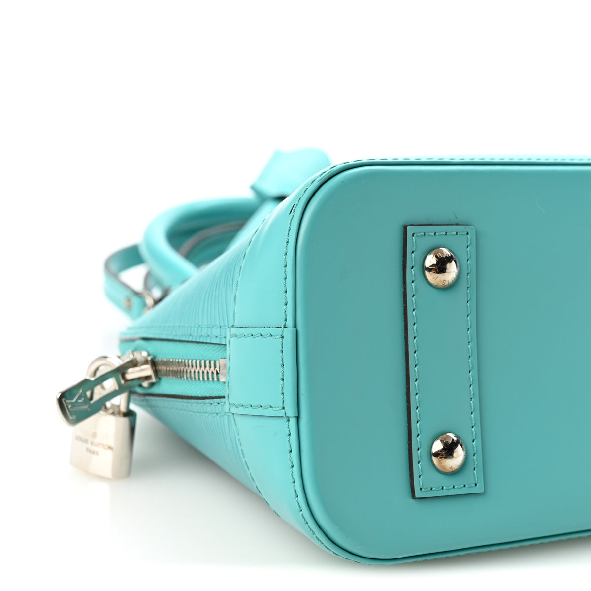 Louis Vuitton Epi Alma BB Turquoise 8 of 10