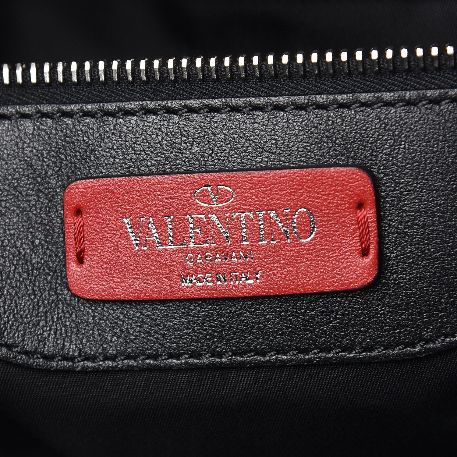 Valentino Garavani Nylon Ribbon VLTN Duffle Bag Black 6 of 12
