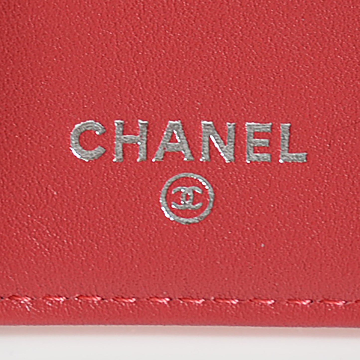 Patent Quilted Large Flap Wallet Rose Fonce