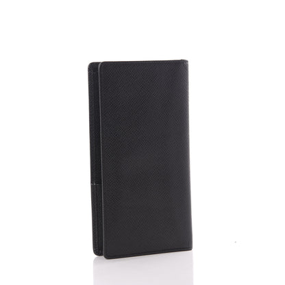 Louis Vuitton Taiga Porte Valeurs Organizer Wallet Black 2 of 8