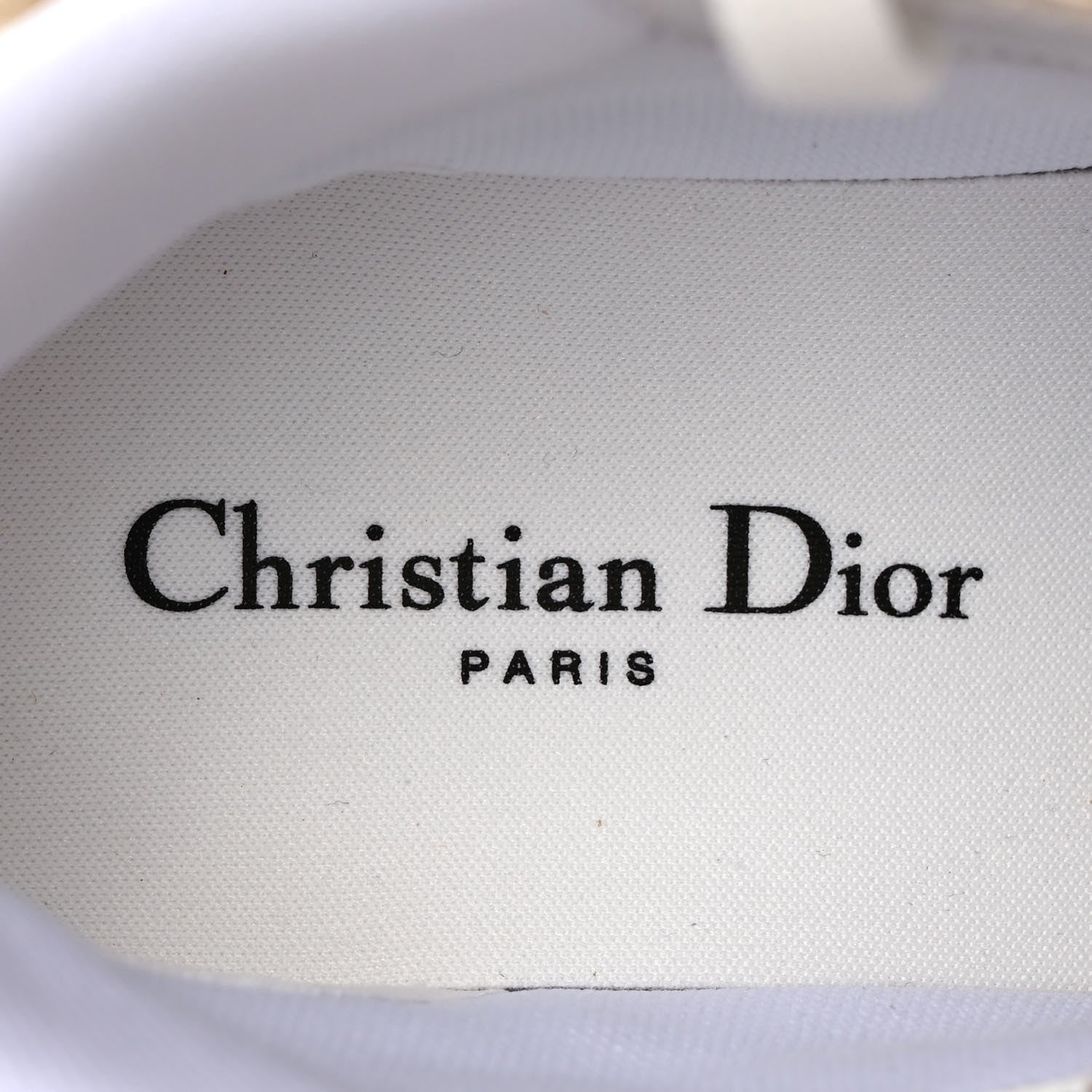 Christian Dior Nylon Laminated Calfskin Womens D-Player High Top Sneakers 36 White Gold 7 of 8