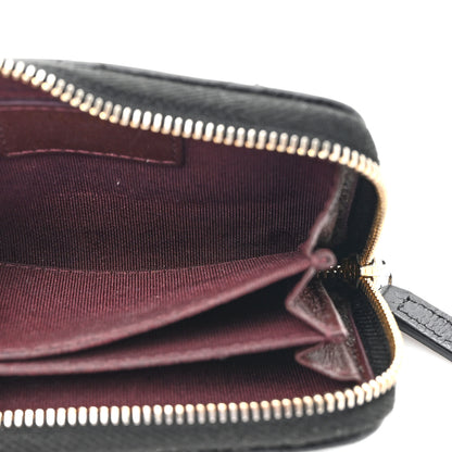 Chanel Caviar Quilted Zip Coin Purse Black 5 of 12