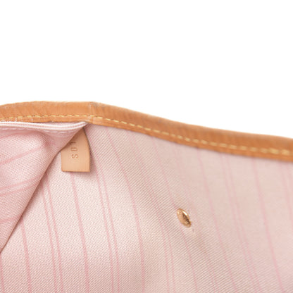 Louis Vuitton Damier Azur Neo Neverfull GM Rose Ballerine 8 of 19