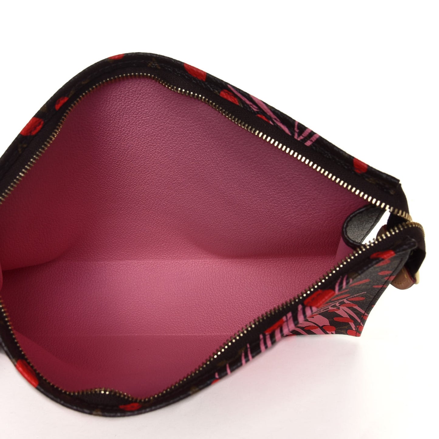 Monogram Jungle Dots Toiletry Pouch 26 Sugar Pink Poppy