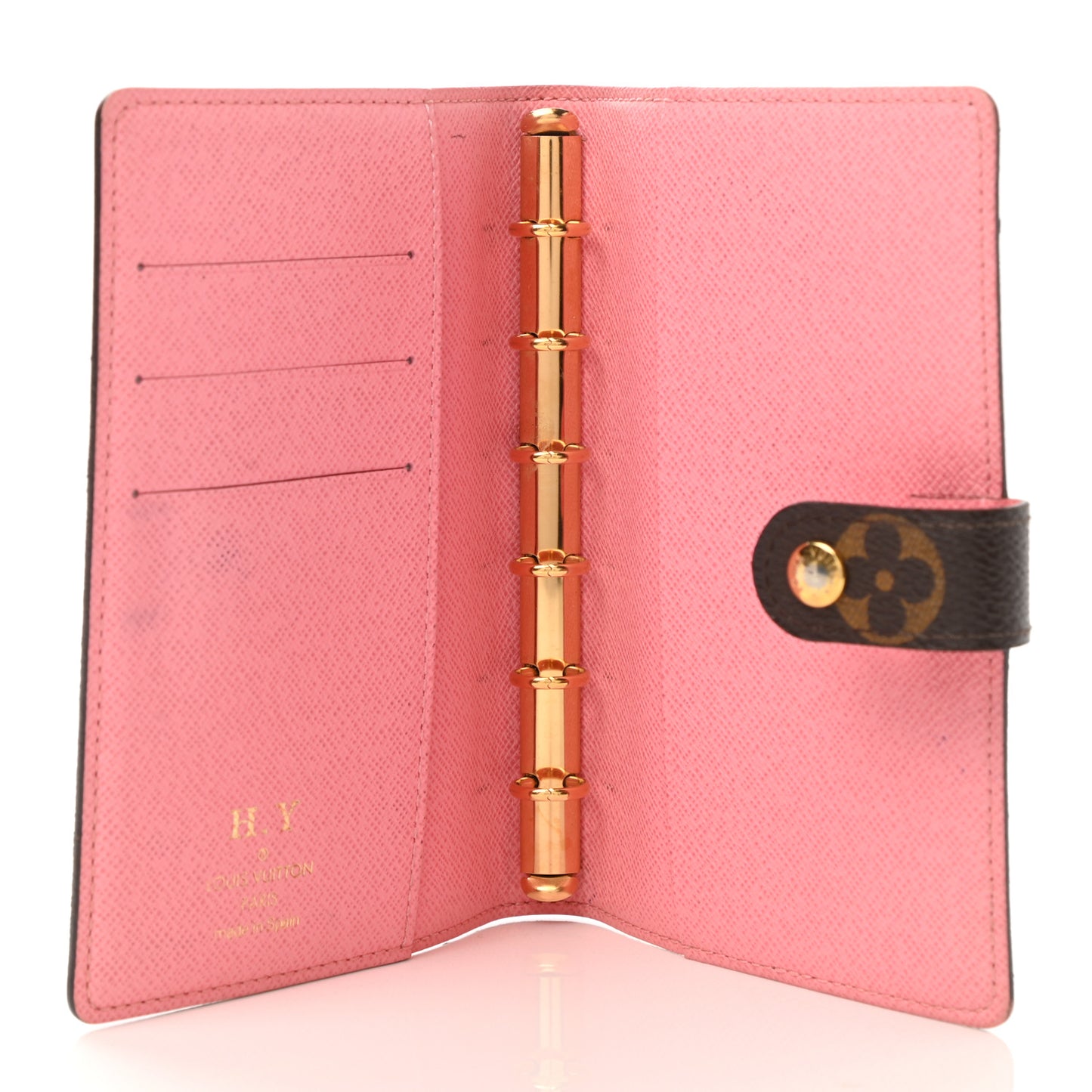 Monogram Illustre Small Ring Agenda Rose