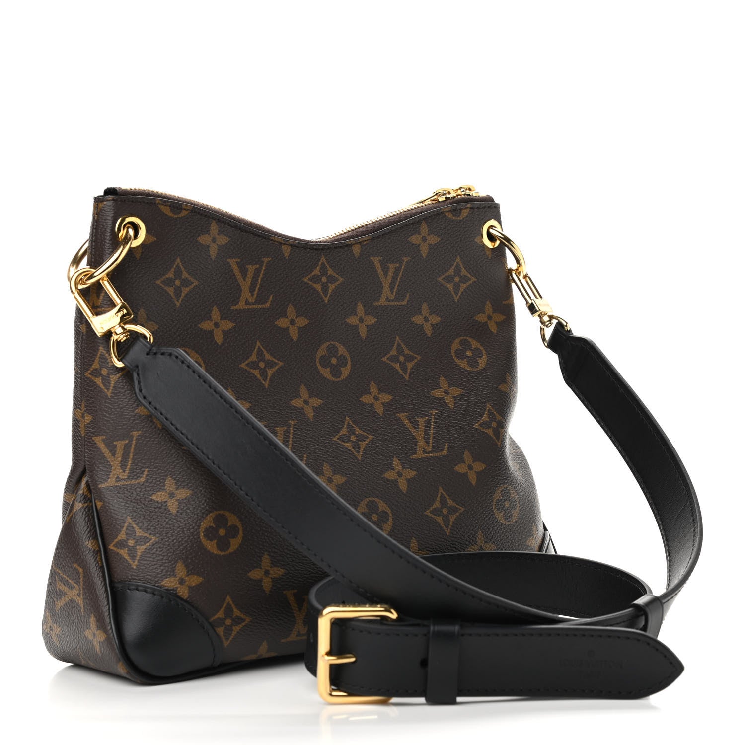 Louis Vuitton Monogram Odeon PM Black 3 of 8
