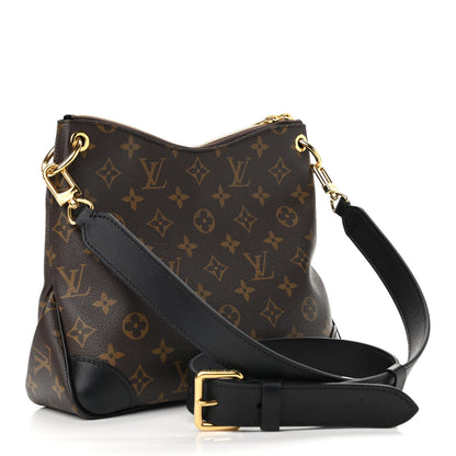 Louis Vuitton Monogram Odeon PM Black 3 of 8