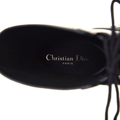 Christian Dior Calfskin Dior Quest 35mm Hiking Boots 38.5 Black 6 of 8
