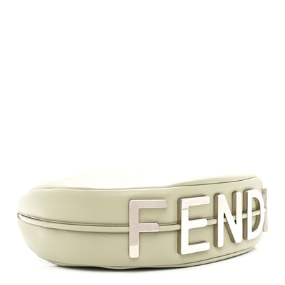 Fendi Vitello Grace Matte Medium Fendigraphy Hobo Bag Green Tea 4 of 10