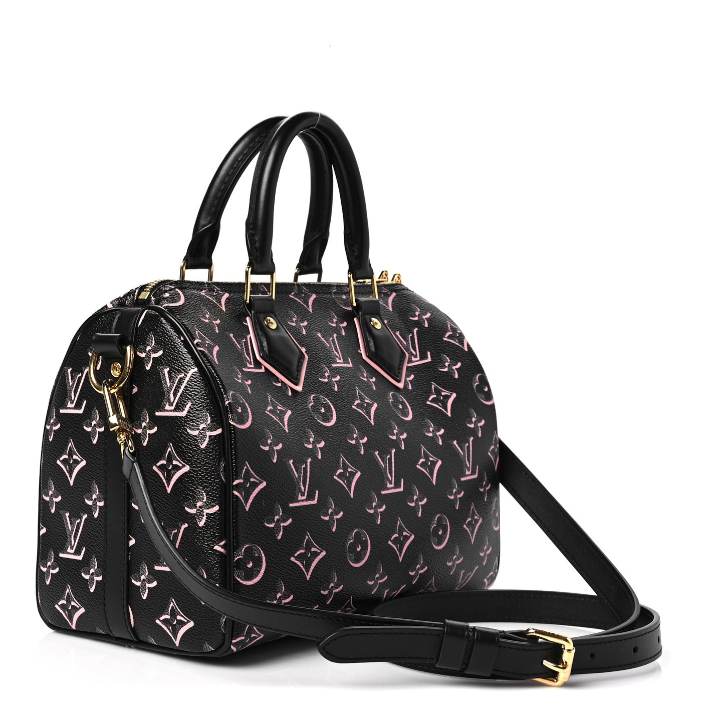 Monogram Fall for You Speedy Bandouliere 25 Black