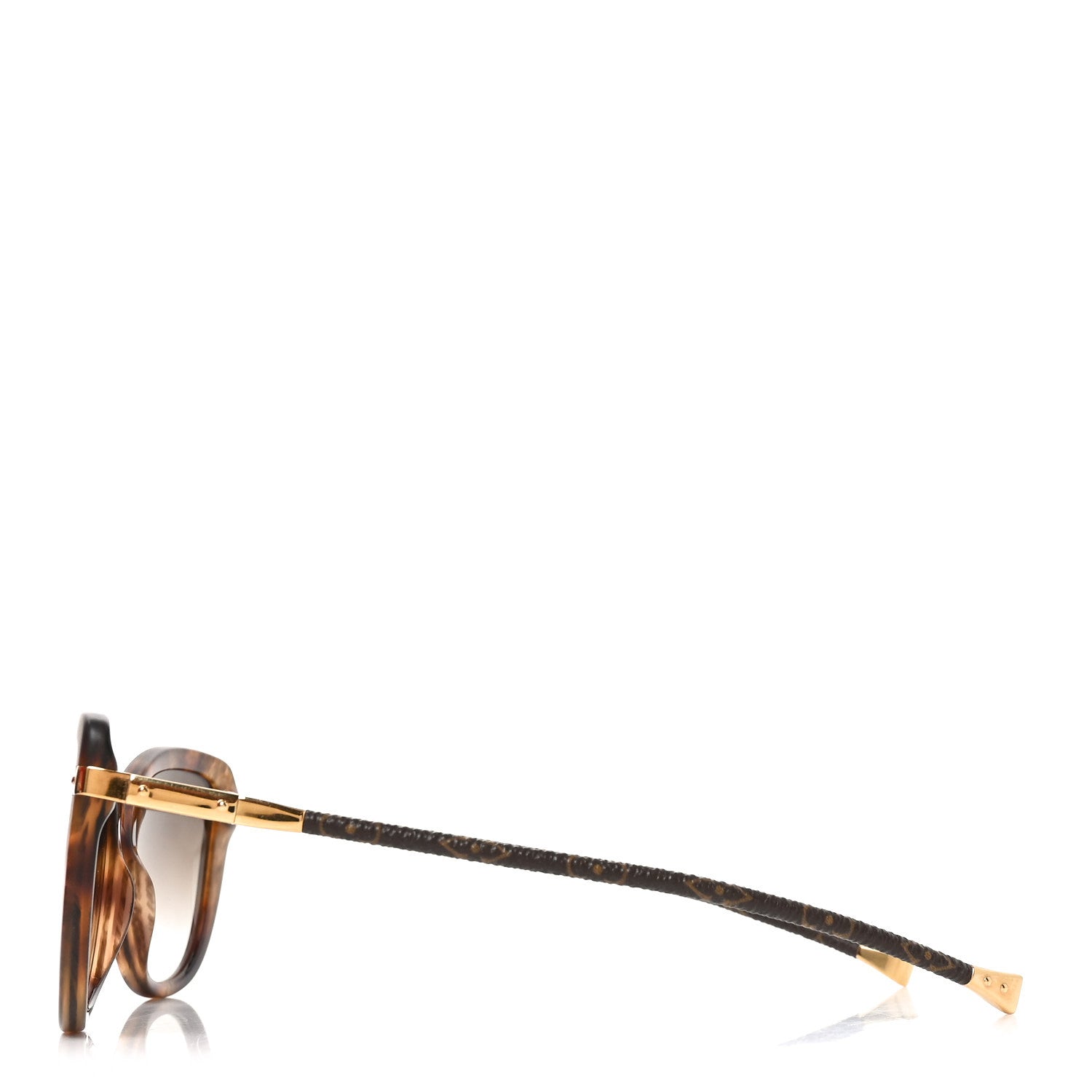 Louis Vuitton Monogram Charlotte Z0782W Sunglasses Dark Tortoise 3 of 7