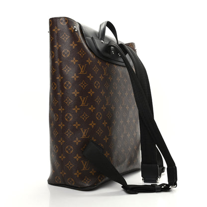 Louis Vuitton Monogram Macassar Palk Backpack 3 of 8