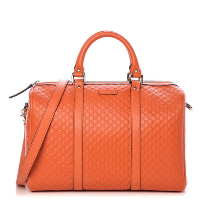 Gucci Microguccissima Medium Joy Boston Sun Orange 1 of 10