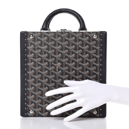 Goyard Goyardine Travelling Pet Bowl Carrier 22 Black 2 of 12