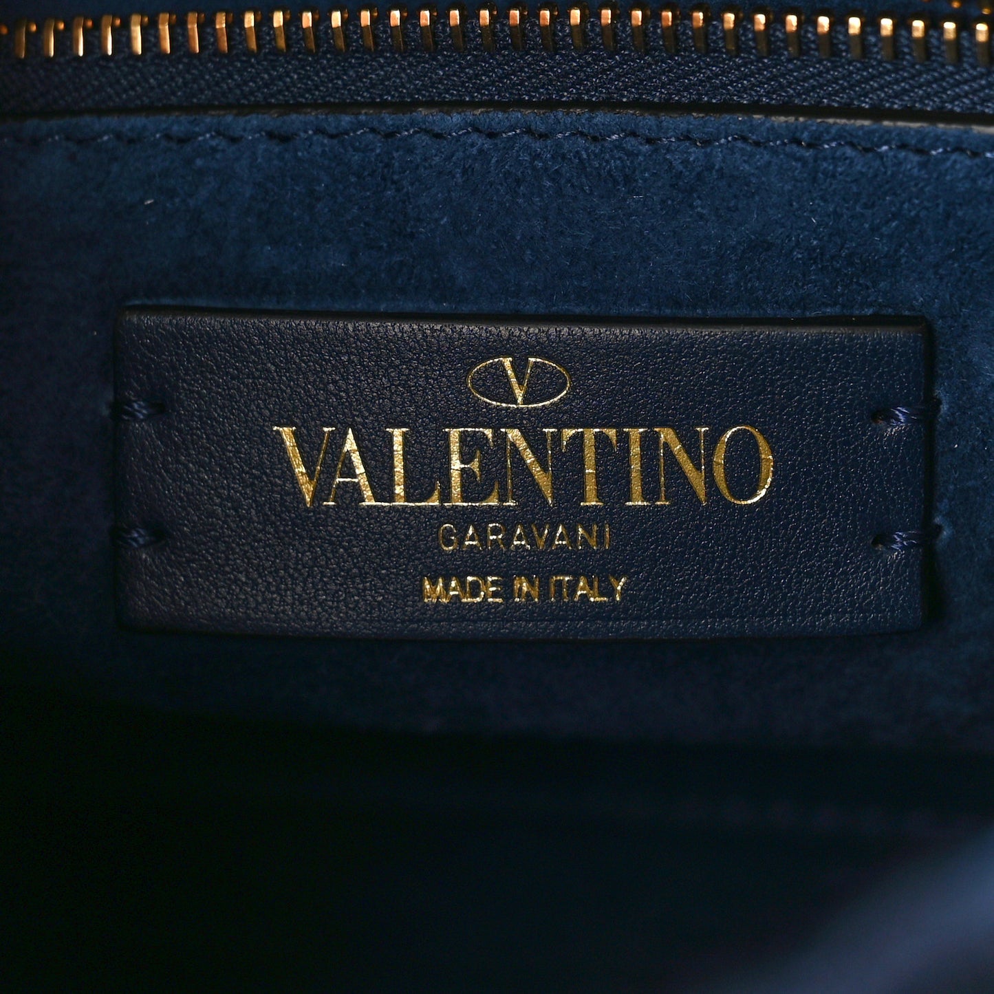 Cashmere Medium Roman Stud Shoulder Bag Marine