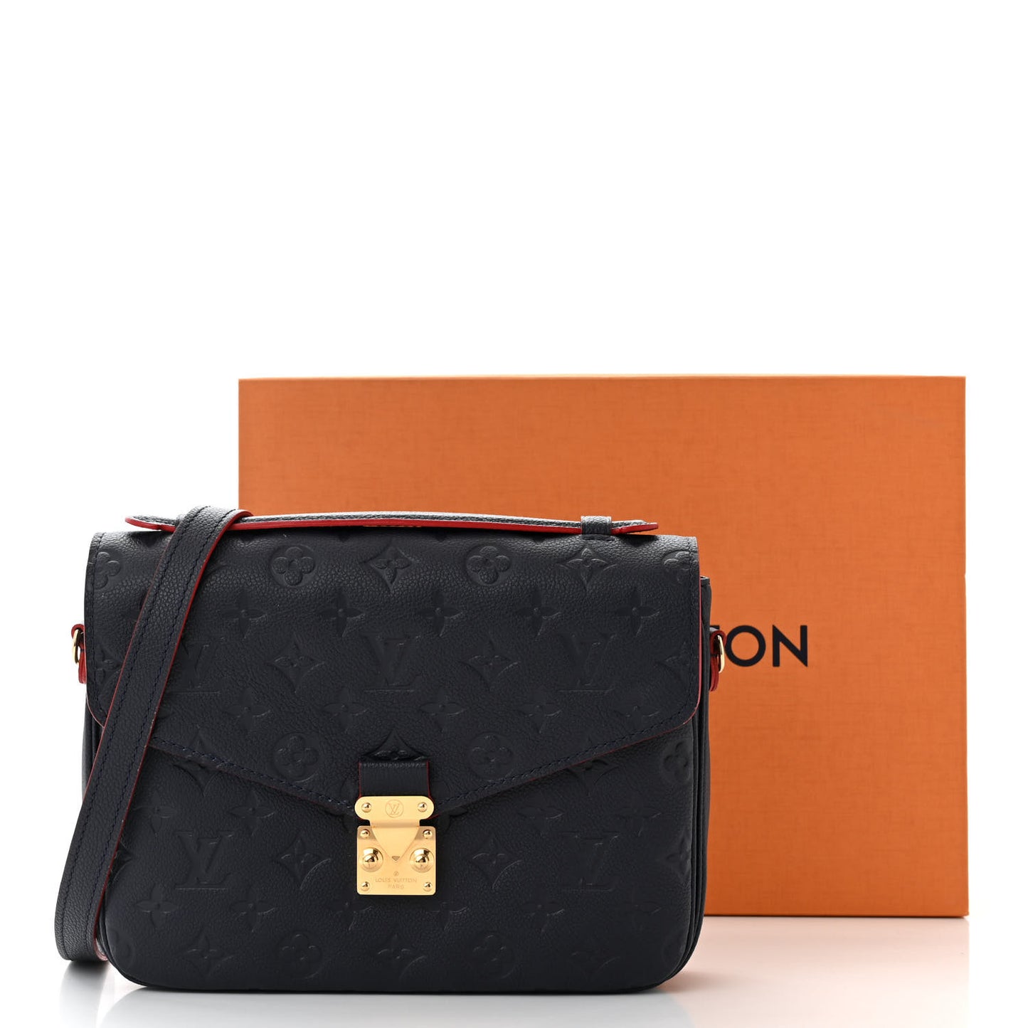 Empreinte Pochette Metis Marine Rouge