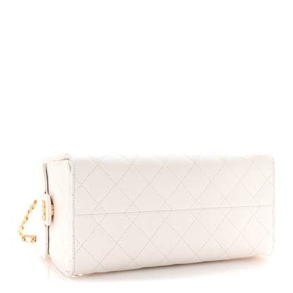Chanel Caviar Quilted Small Chanel 25 Handbag White 4 of 9