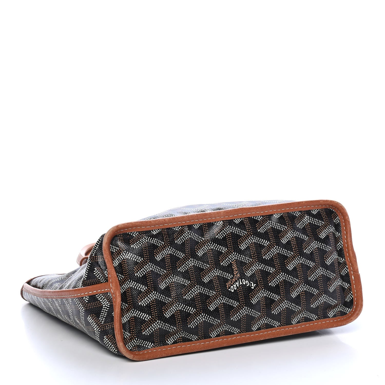 Goyard Goyardine Reversible Mini Anjou Black Gold 4 of 9