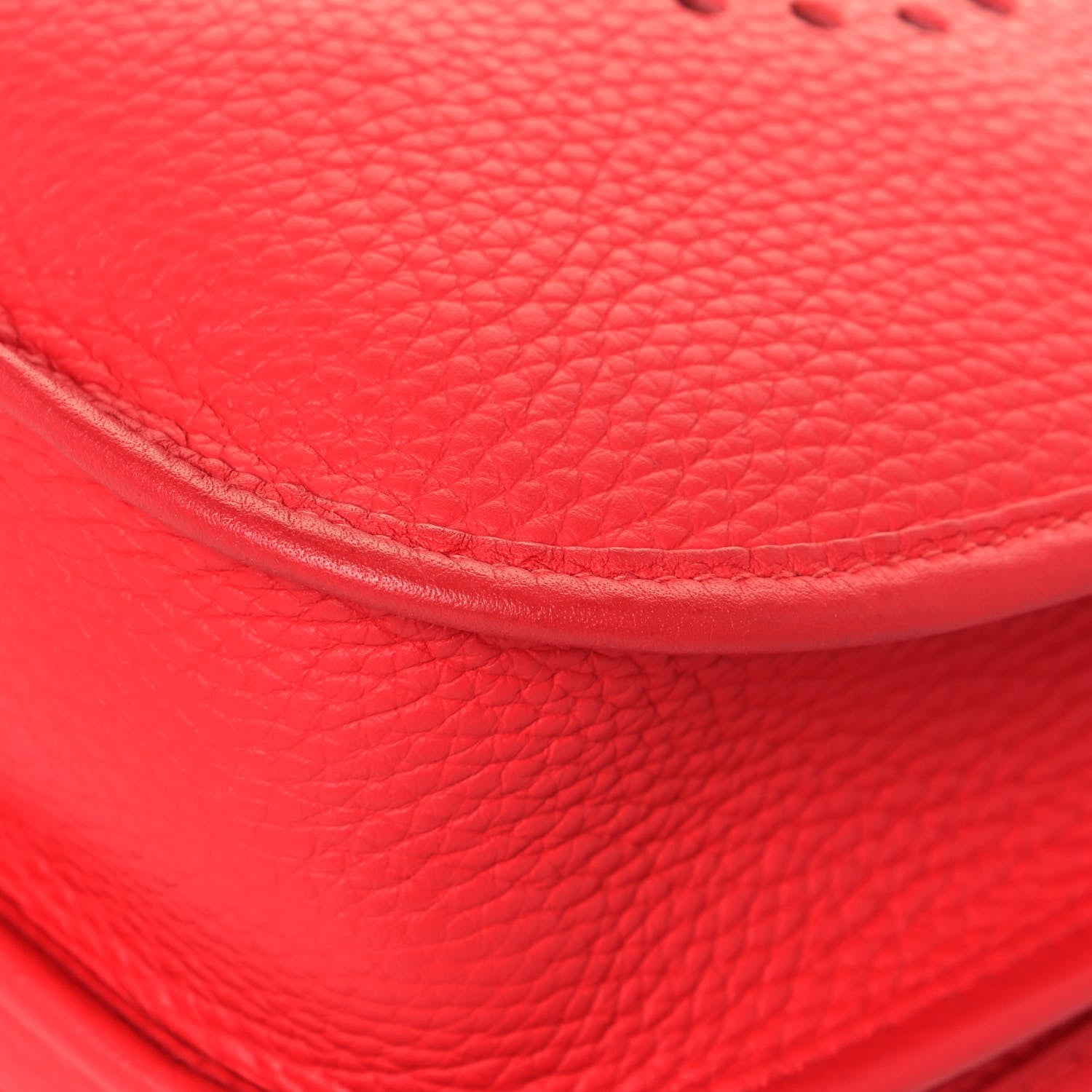 Hermes Taurillon Clemence Evelyne III PM Rouge Pivoine 10 of 13