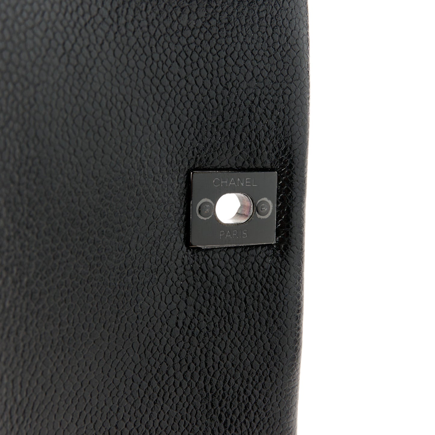 Caviar Quilted Mini Coco Handle Flap So Black