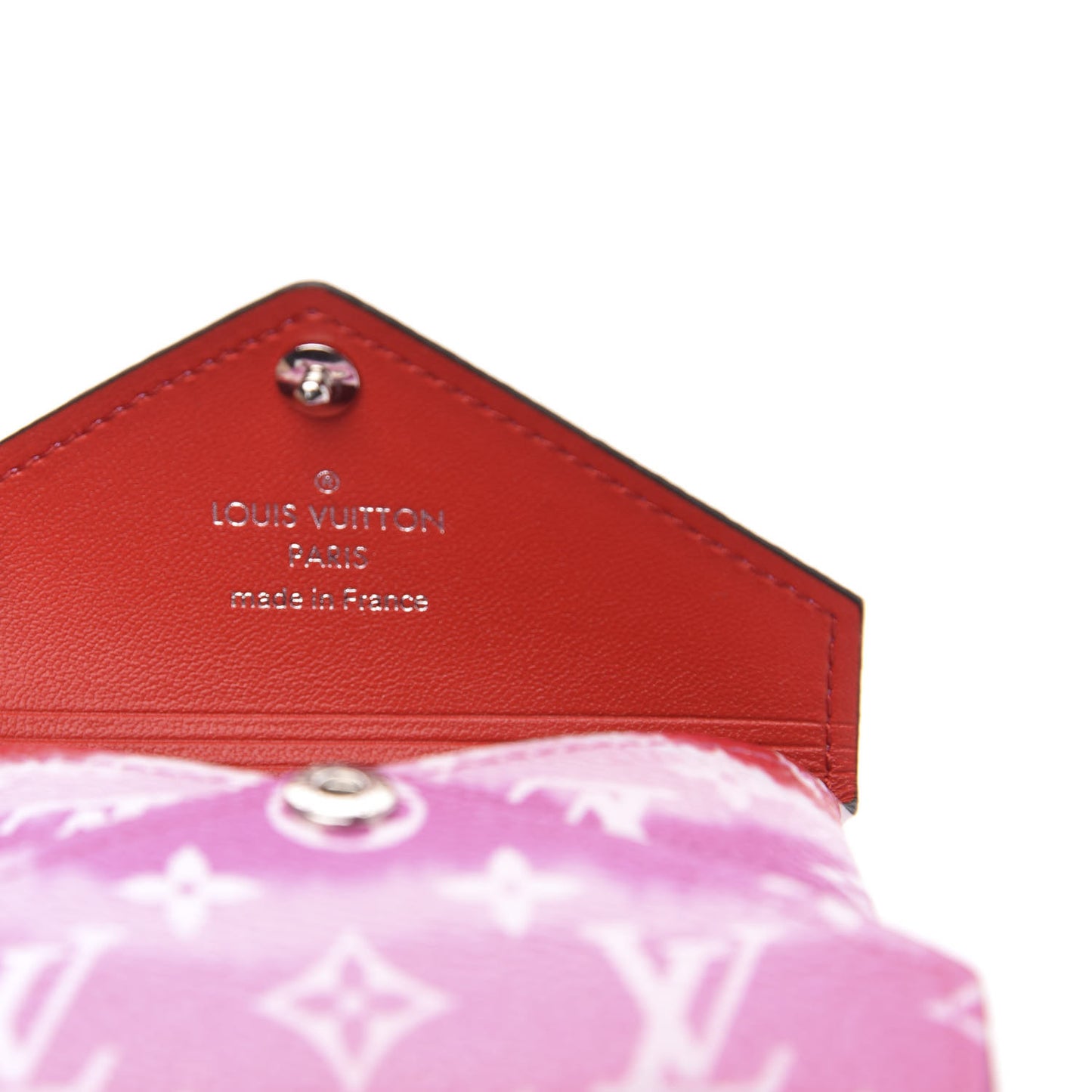 Monogram Escale Small Kirigami Pochette Insert Red