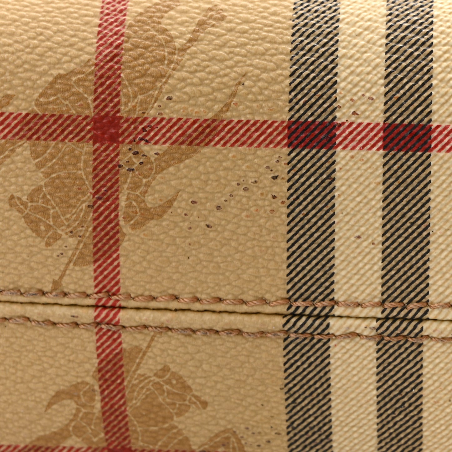 Haymarket Check Shoulder Bag Brown