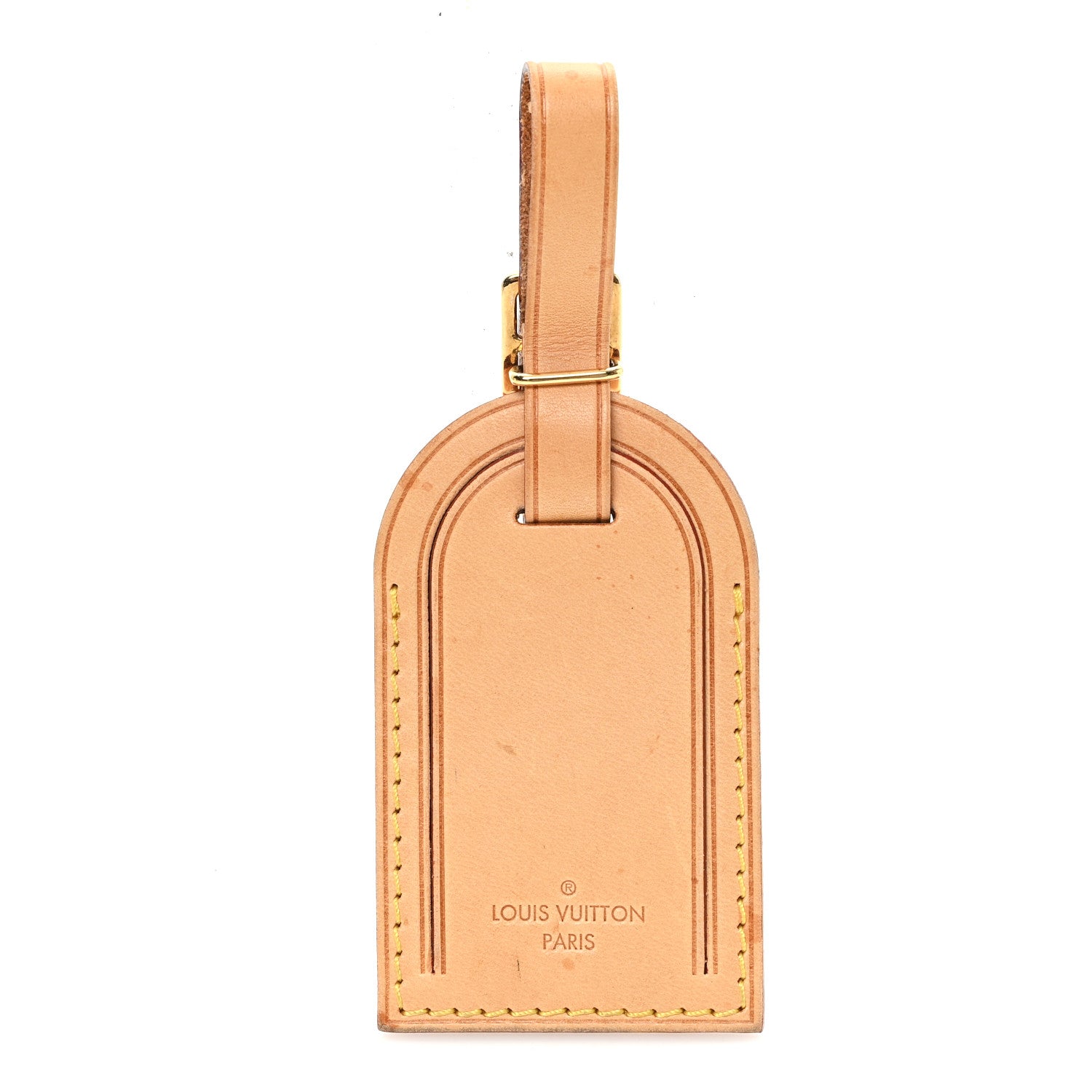 Louis Vuitton Vachetta Luggage Tag 1 of 3