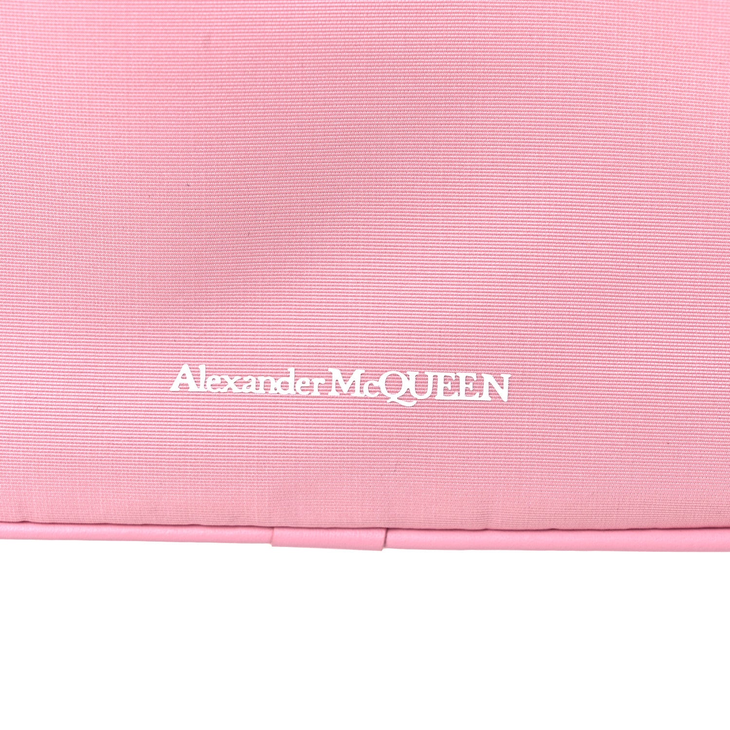 Alexander McQueen Nylon Skull Camera Crossbody Bag Pink 7 of 10