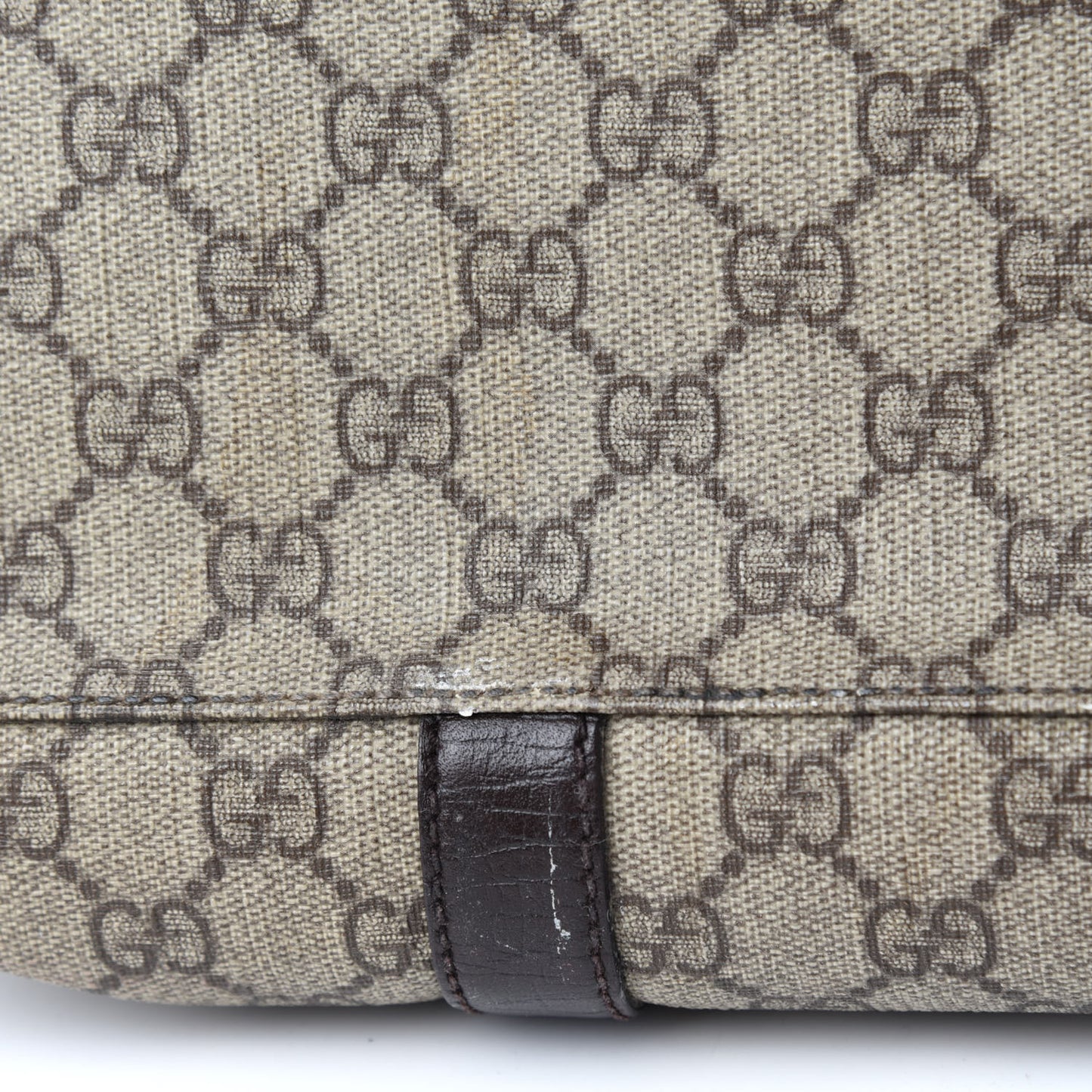 GG Plus Monogram Medium Joy Tote Dark Brown