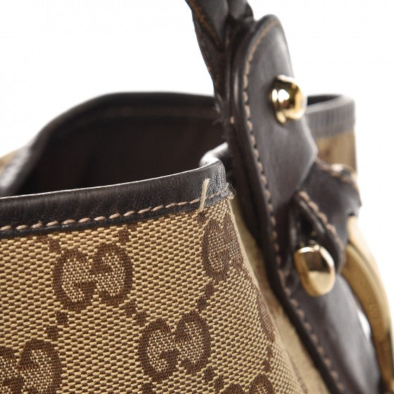 Gucci Monogram Medium Pelham Shoulder Bag Dark Brown 10 of 13