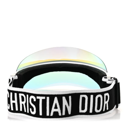 Christian Dior Mirrored DiorClub1 Sun Visor Blue 6 of 10