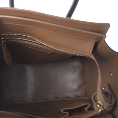 Celine Smooth Calfskin Micro Tri-Color Luggage Brown 5 of 10