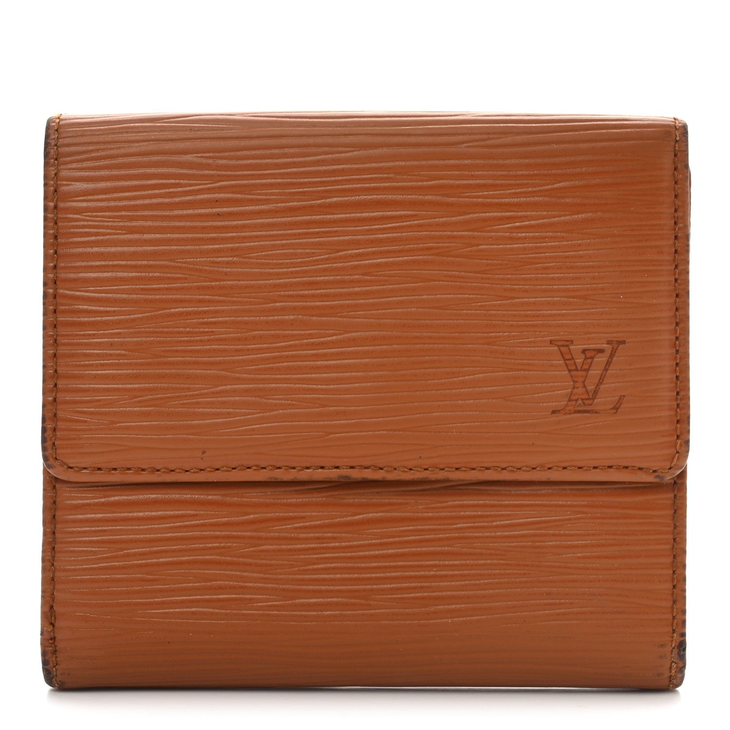 Louis Vuitton Epi Elise Wallet Kenyan Fawn 1 of 8