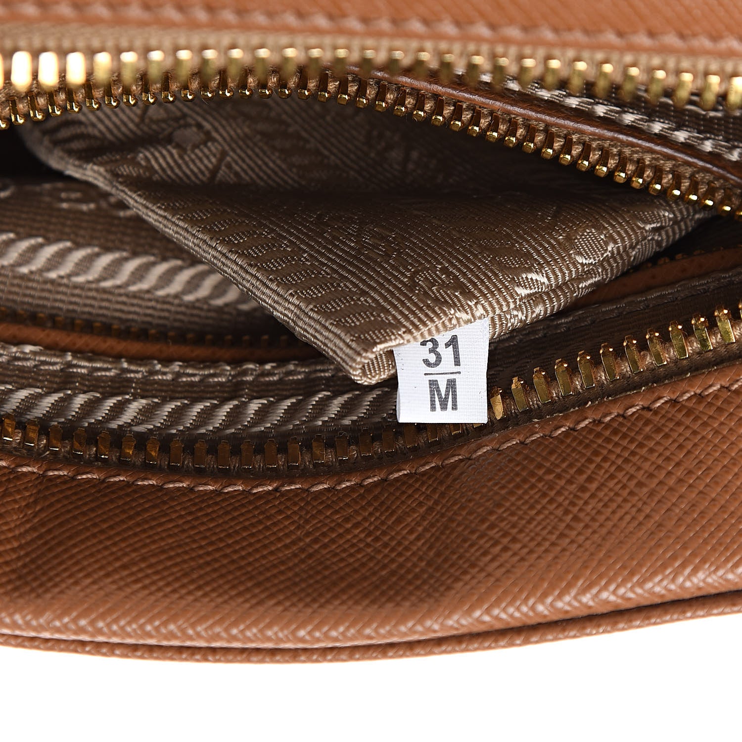 Prada Saffiano Mini Double Zip Shoulder Bag 8 of 14