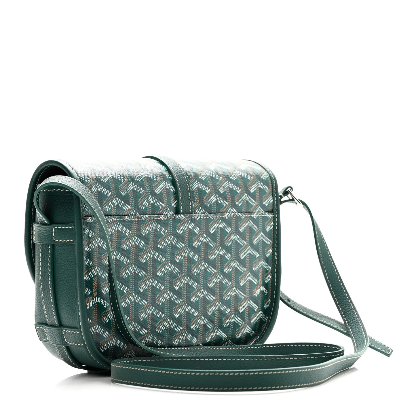 Goyardine Belvedere II PM Messenger Bag Green