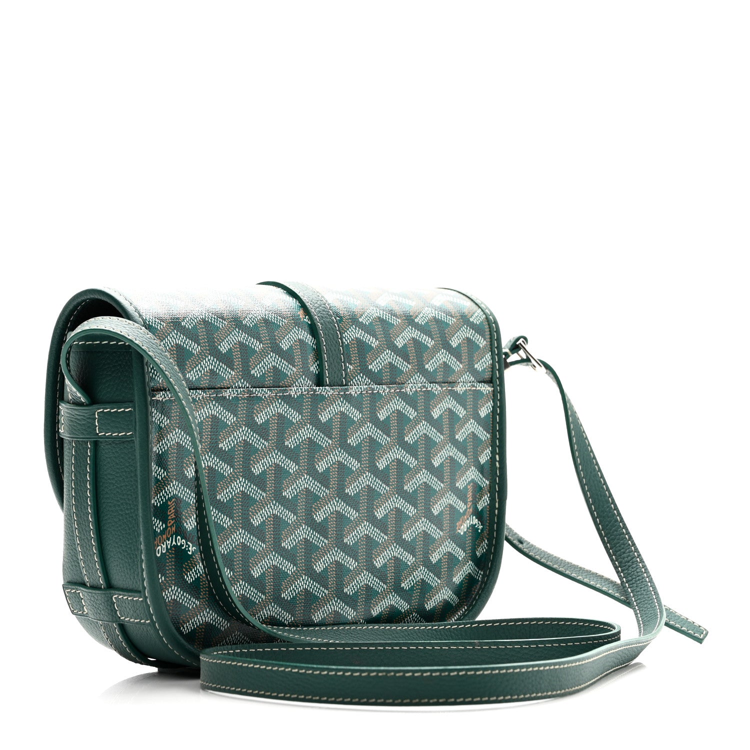 Goyard Goyardine Belvedere II PM Messenger Bag Green 3 of 9