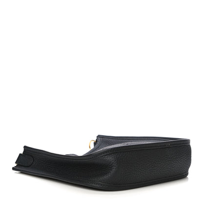 Hermes Taurillon Clemence Evelyne TPM Black 3 of 9