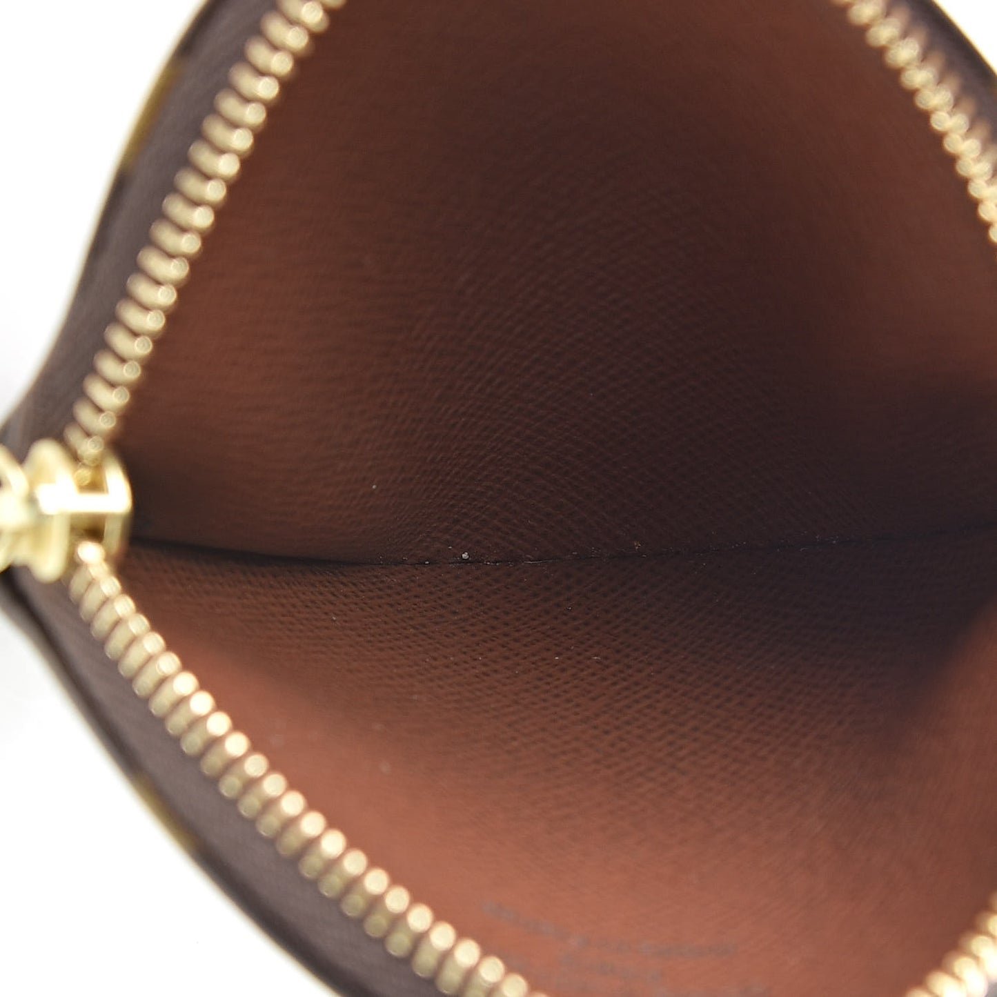 Monogram Round Coin Purse