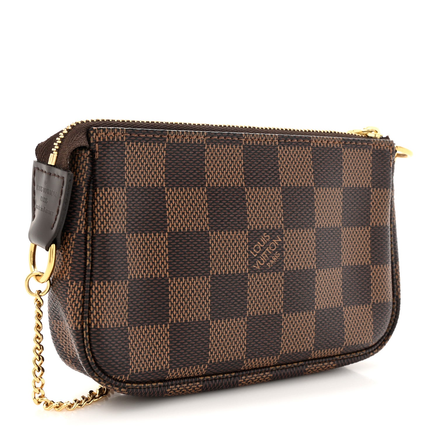 Louis Vuitton Damier Ebene Mini Pochette Accessories 3 of 10