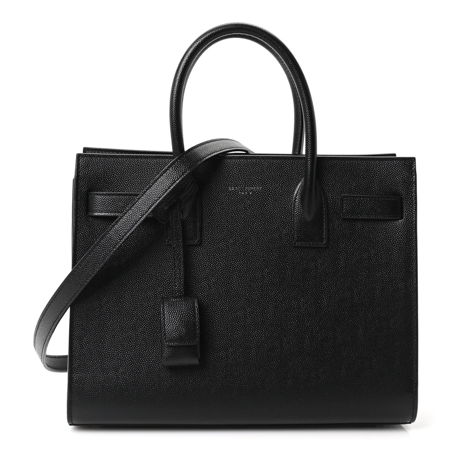 Saint Laurent Grain de Poudre Baby Sac De Jour Black 1 of 10