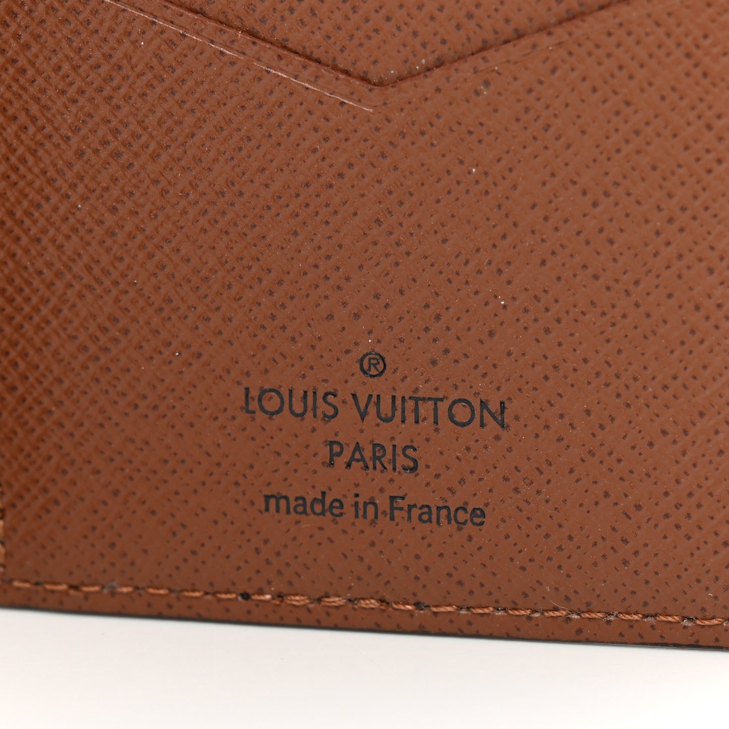 Monogram Pocket Organizer Card Holder NM